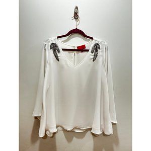 Jennifer Lopez Sequin Blouse Size L